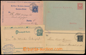 187703 - 1897-1896 PRIVÁTNÍ CELINY sestava 4ks celin privátních