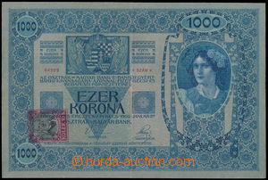 189685 - 1919 Ba.6, 1000K, 2.1.1902, tištěný kolek, série 1206