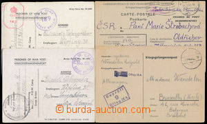 189770 - 1940-1947 ZAJATECKÁ POŠTA - NĚMECKO, VELKÁ BRITÁNIE, FR