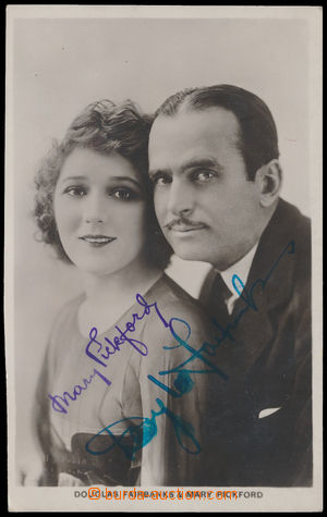 190877 - 1925? PICKFORD Mary (1892-1979) + FAIRBANKS Douglas (1883-19