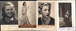 190894 - 1935-1945 HEREČKY / Olga Scheinpflugová, Jiřina Šejbalov