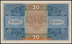 194234 - 1919 Ba.10a, 20Kč, série P