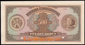 194240 - 1923 Ba.20, 500Kč, zkušební nátisk averzu