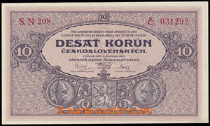 194250 - 1927 Ba.22e, 10Kč, série N