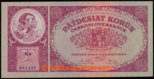 194253 - 1929 Ba.24b, 50Kč, série Ga