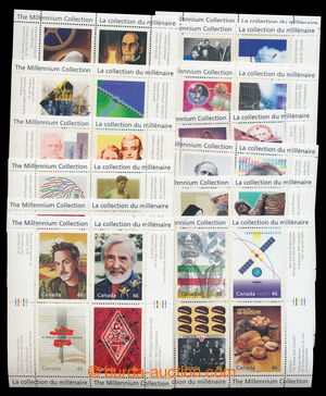 194746 - 1999-2000 Sc.1818-1834, kompletní řada 17ks TL Milenium; lux