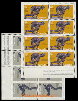 194747 - 1975 Sc.656-657, LOH 1976 Montreal, kompletní sestava 2ks TL