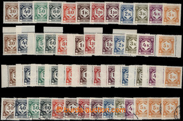 199527 - 1941 Pof.SL1-12, Služební I., sestava 4 kompletních sérií, 3