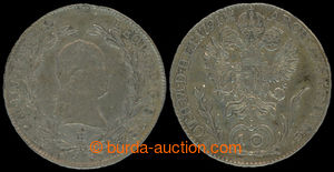 200985 - 1791 LEOPOLD II. (1790-1792), 10 Krejcar, 1791, B, -1/1