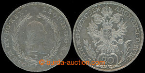 200992 - 1792 LEOPOLD II. (1765-1790), 20 Krejcar, 1792, F, mincovna
