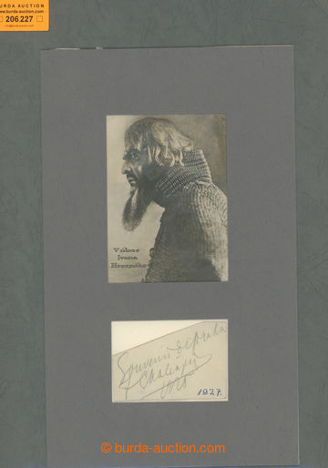 206227 - 1927-1932 ŠALJAPIN Fjodor Ivanovič (1873–1938), ruský s