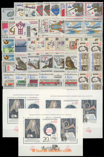 211477 - 1986 Pof.2730-2777, kompletní ročník 1986 ve 4-blocích (!),
