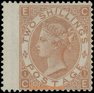 219267 - 1880 VELKÁ BRITÁNIE / SG.121, 2Sh hnědá; poštovně nepo