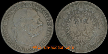 219790 - 1900 FRANTIŠEK JOSEF I. (1848-1916), 5 Korun 1900; Ag