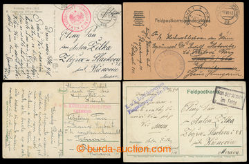 225783 - 1915-1916 LETECKÉ ÚTVARY / FLIEGERKOMPAGNIE Nr.16, 2x růz