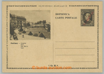 232792 - 1945 CDV81/9B, slovenská dopisnice Hlinka 1,20Ks, Piešťan