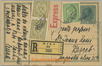 233680 - 1917 KL Ferch.215a, Karel I. 8h z Vídně jako R+Ex do Záh