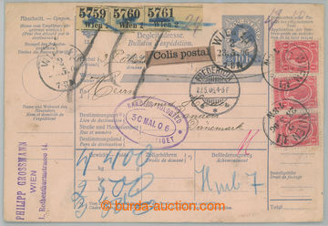 235061 - 1906 celá mezinárodní poštovní průvodka vydání 1905