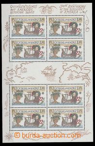 23554 - 1992 Pof.A3006, 500th Anniv of Discovery of America., plate