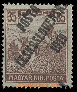 23568 - Reaper 35f, Pof.109, exp. by Karasek., shifted overprint ou