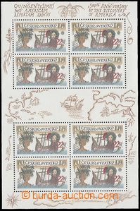 23652 - 1992 Pof.A3006, 500th Anniv of Discovery of America., plate
