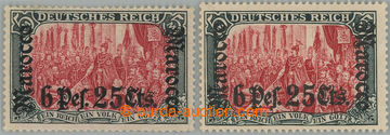 236592 - 1905-1906 Mi.33A, 45, přetisková Říšský sněm 6Ps25c/5