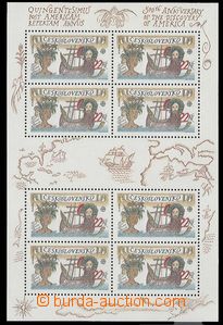 23747 - 1992 Pof.A3006, 500th Anniv of Discovery of America., plate
