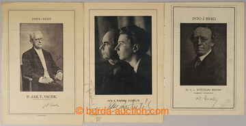 237484 - 1930-1955 comp. of 12 koncertních program and other documen