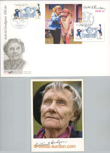 237508 - 2000? LINDGREN Astrid (1907-2002), slavná švédská spisov