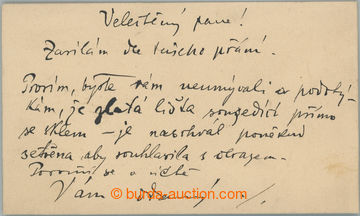 238842 - 1900? SLAVÍČEK Anthony (1870-1910), important Czech impres