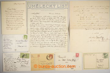 238931 - 1910-1940 MALÍŘI / selection of rukopisů Czech painters,