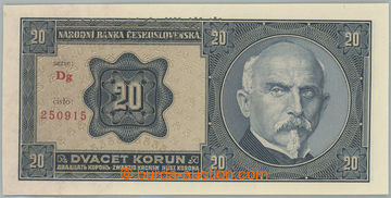 238982 - 1926 Ba.21b2, 20CZK 1926, set Dg, perf SPECIMEN; very fine