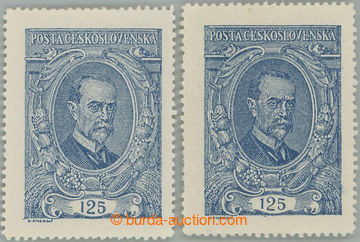 239596 - Pof.140I, II, 125h modrá, sestava 2ks - I. a II. typ; svě