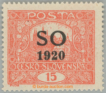 239810 - Pof.SO5A IIs/IIp, Hradčany 15h cihlově červená, perfora