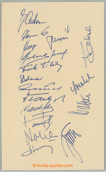 240348 - 1964 HOCKEY / Olympic Games INNSBRUCK 1964 / card with signa