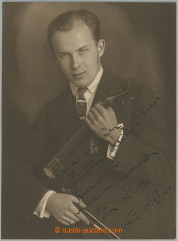 241606 - 1922 PŘÍHODA Váša (1900–1960), important Czech virtuos