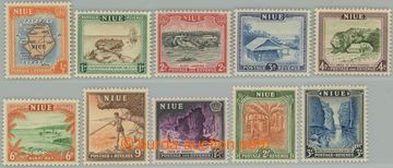 241791 - 1958 SG.113-122, Motivy ½d - 3Sh; kompletní bezvadná sér