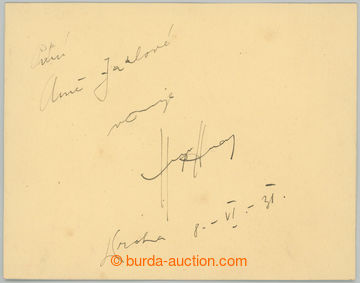 242057 - 1931 HAAS Hugo (1901-1967), important Czech actor and film d