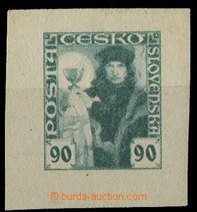 24213 - Pof.163ZT, trial print in/at green color from joined printi