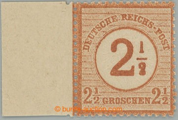 242339 - 1874 Mi.29, Orlice velký štít 2½/2½ Gr hnědooranžová