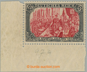 242399 - 1905-1912 Mi.97A IM, Výjevy 5M s průsvitkou, Friedensdruck