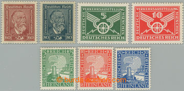 242424 - 1924-1925 Mi.362-363, 370-371, 372-374, sestava 3 kompletní