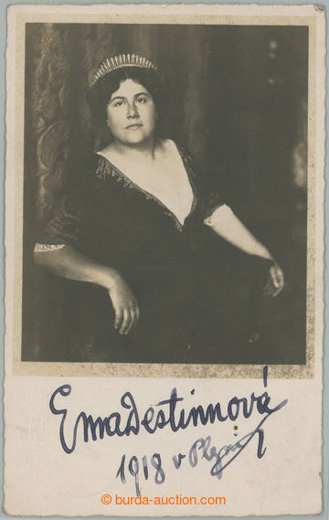 242506 - 1918 DESTINNOVÁ Emma (1878–1930) (Emilie Kittlová), svě