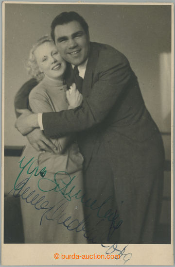 242508 - MAX SCHMELING (1905-2005), ikona světového boxu and ANNY