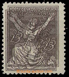 24280 - 1920 Pof.152B, line perforation 13¾;, double impression