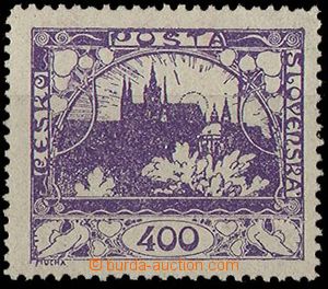 24365 - Pof.24C, special perforation line perforation 13¾;, ex