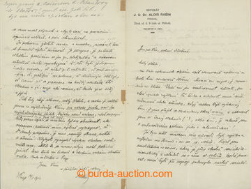 246978 - 1912 RAŠÍN Alois, LLD. (1867–1923), important Czechoslov