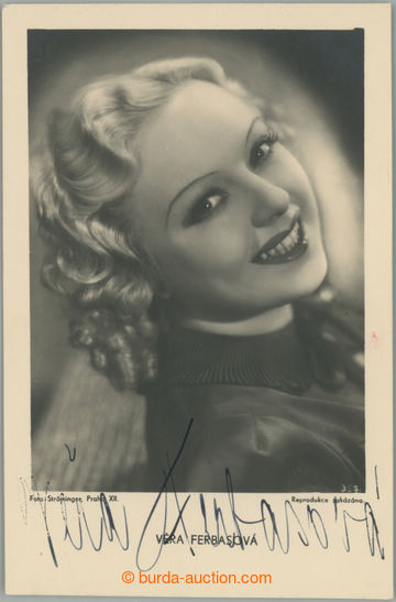 247068 - 1935? FERBASOVÁ Věra (1913–1976), one of nejslavnější