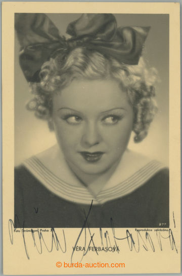 247069 - 1935? FERBASOVÁ Věra (1913–1976), jedna z nejslavnějš