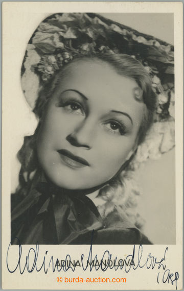 247087 - 1939 MANDLOVÁ Adina (1910–1991), slavná česká filmová
